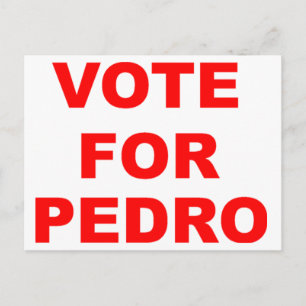 Omröstning om Pedro Vykort