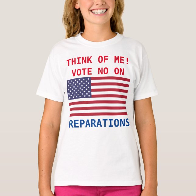OMRÖSTNING OM REPARATIONER T SHIRT (Framsida)