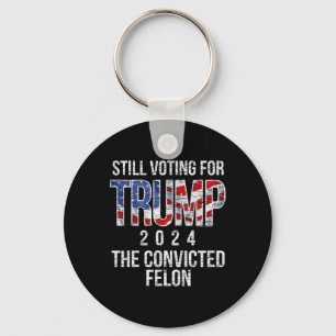 Omröstning om trumfkort 2024 dömd Felon Convict Vi Nyckelring