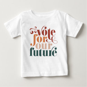 Omröstning om vår framtida valomgång i Färg T Shirt