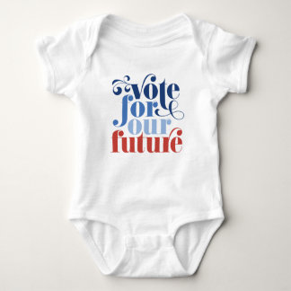 Omröstning om vårt framtida val Röda vita och blå T Shirt