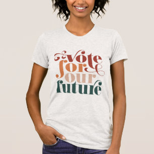 Omröstning om vårt framtida val T-Shirt Retro F