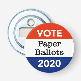 Omröstning Pappra vallokaler 2020 Flasköppnare