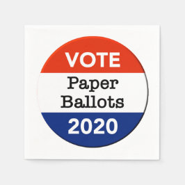 Omröstning Pappra vallokaler 2020 Pappersservett