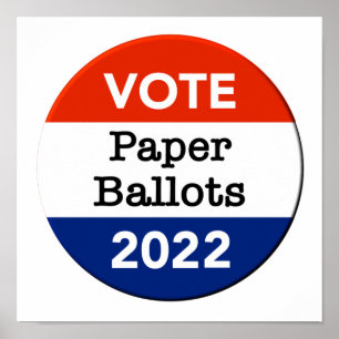Omröstning Pappra vallokaler 2022 Poster