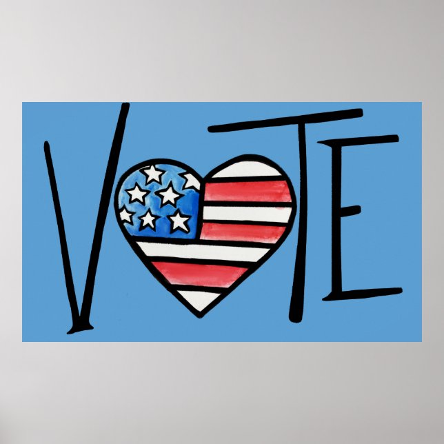 OMRÖSTNING POSTER (Framsidan)