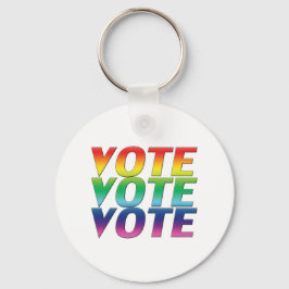 Omröstning: pridet Lgbtq lgbt rainbow färg Nyckelring