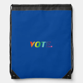 "Omröstning" Pridet regnbåge färg lgbtq lgbt blue  Gympapåse