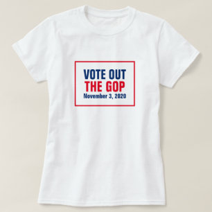 Omröstning Rött vitt blått 2020-2010 T Shirt