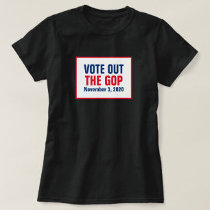 Omröstning Rött vitt blått 2020-2010 T Shirt