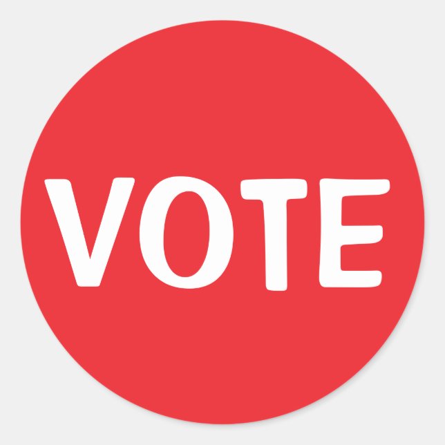 OMRÖSTNING RUNT KLISTERMÄRKE (Framsida)