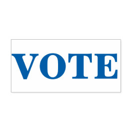 OMRÖSTNING SJÄLV BLI Frimärke Självfärgande Stämpel