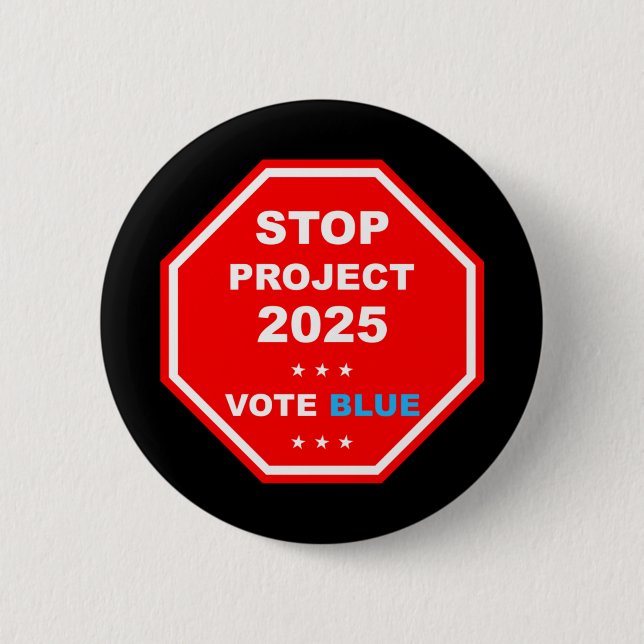 Omröstning: Spara Demokrati Stoppa projekt 2025 Knapp (Framsida)