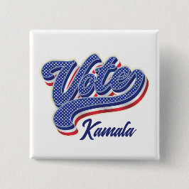 Omröstning Stars och stripes - Val Knapp