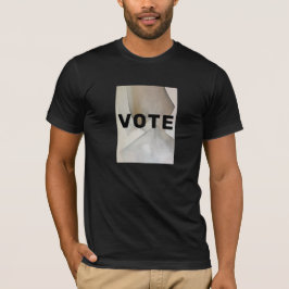 OMRÖSTNING - svart T Shirt