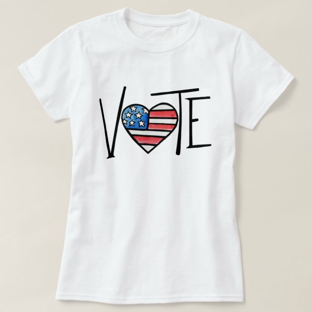 OMRÖSTNING T SHIRT (Design framsida)