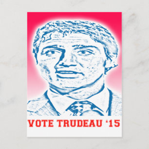 Omröstning: Trudeau 15 Vykort