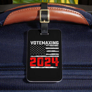 OmröstningMaxing 2024 Trump Presidentval Bagagebricka