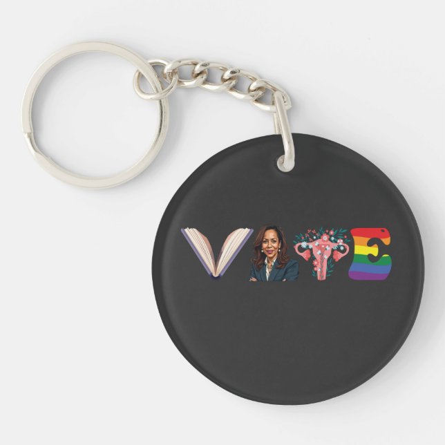 OMRTE Bokar Uterus LGBT Kamala Harris Walz Val (Framsidan)
