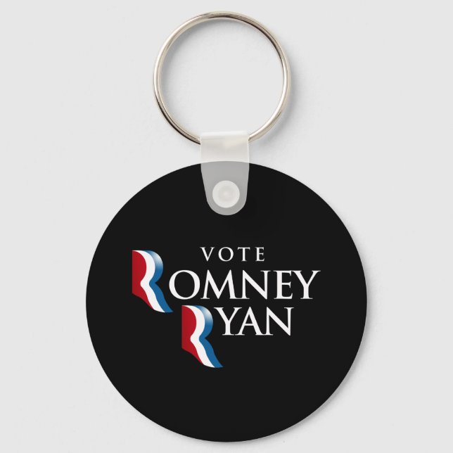 OMRTE ROMNEY RYAN AMERICA -.png Nyckelring (Framsida)