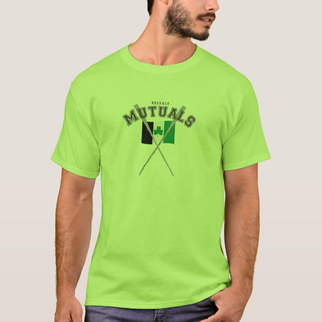 Ömsesidig roddklubb, Oars för buffel NY Tee Shirt (Framsida)