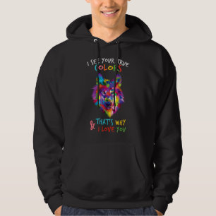 Ömsesidighetskänsla Det är okej att vara annorlund Hoodie