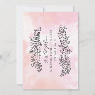 Ömsesidigt tema för 2019 LDS för ungdomkort Tack Kort