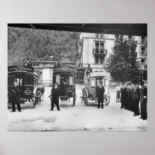 Omskalningsbar Taxi: 1954 Poster