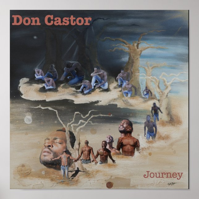 Omslag för journey-album poster (Framsidan)