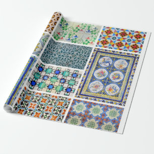 Omslagning av Papper mosaik Presentpapper