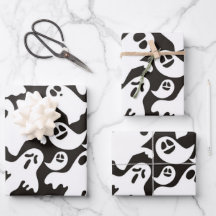 Omslagning av Pappert plattformat Lakan med 3 Hall