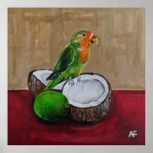 Omslagsbild av Lovebird's Tropical Fiesta av Alfre