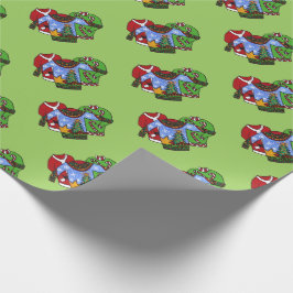 omslutning av ful sweater-gåva presentpapper