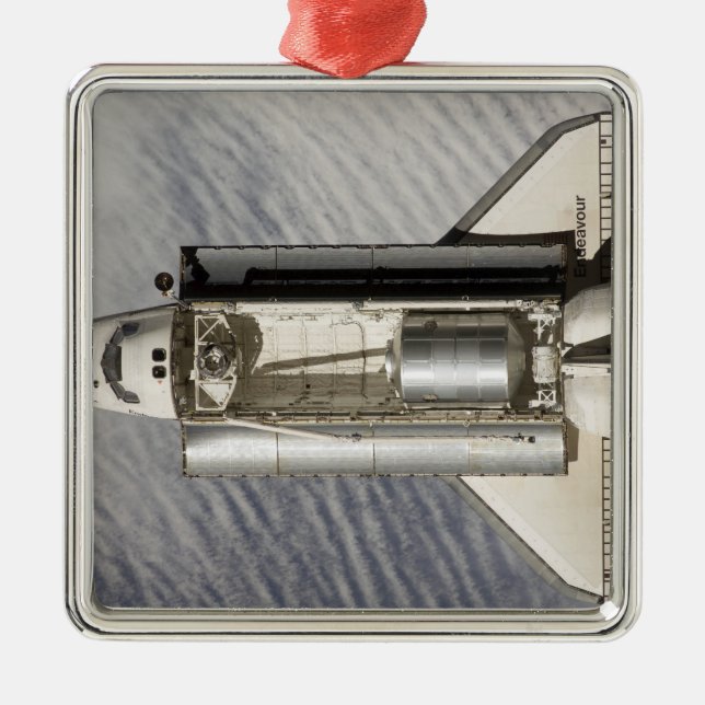 Omslutning för rymdfärgrymd 9 julgransprydnad metall (Framsidan)