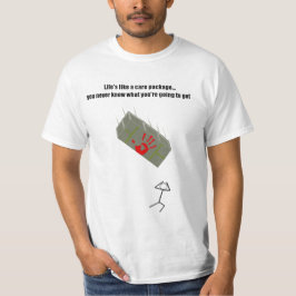 Omsorgpaketklocka ut! t-shirt