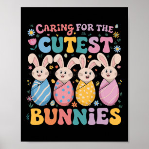 Omsorgsfull Nicu-sjuksköterska firar påsk med söta Poster