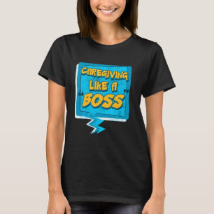 Omsorgsgivare Som En Chef Skjorta Sjuksköterska Hj T Shirt