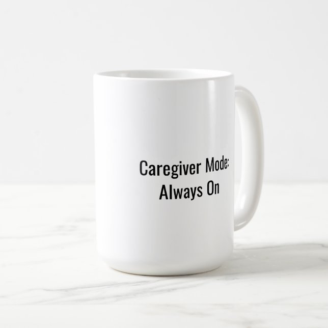 Omsorgsläge: Alltid På-Mugg Kaffemugg (Framsida höger)