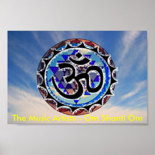 omsriyantrag, musikartister - om om om om poster
