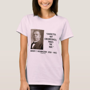 Omständigheter för tecken för Booker T. Washing Tee Shirt