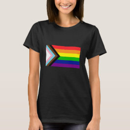 Omstart av Pride Flagga - inklusive trans och POC T Shirt