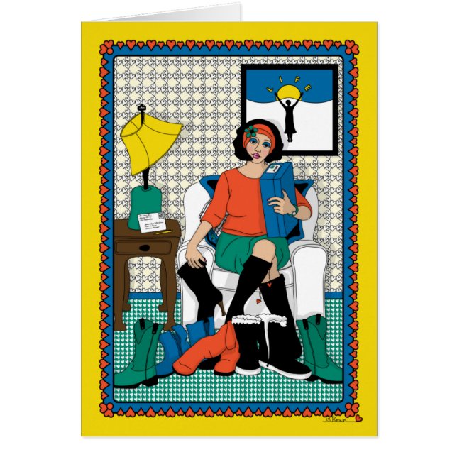 Omstart_B_Greeting Card Hälsningskort (Framsidan)