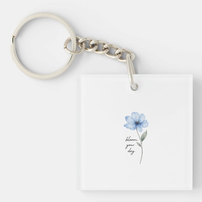 ömt blå blomma estetik (Framsidan)