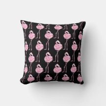 Ömt flamingoserie Design 3  Kuddöverdrag