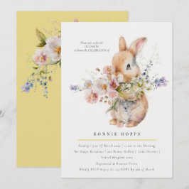 Ömt vår Babinkan Blomsterbukett Inbjudningar