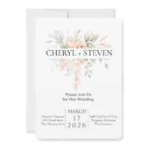 Ömt vattenfärg bouquet – Rosa rosor Blommig De