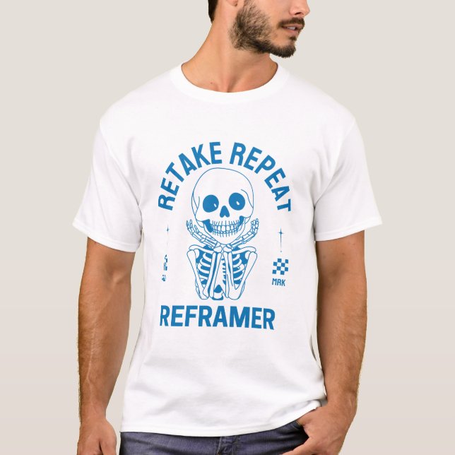Omtagning upprepning omformulerare t shirt (Framsida)