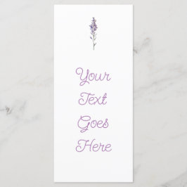 Ömtålig blomster meny