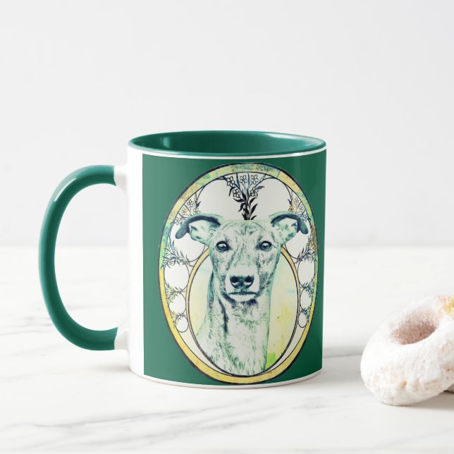 Ömtålig Greyhound  Mugg (Med munk)