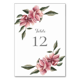 Ömtålig Magnolia Rosa & Rosenskär Bordskort